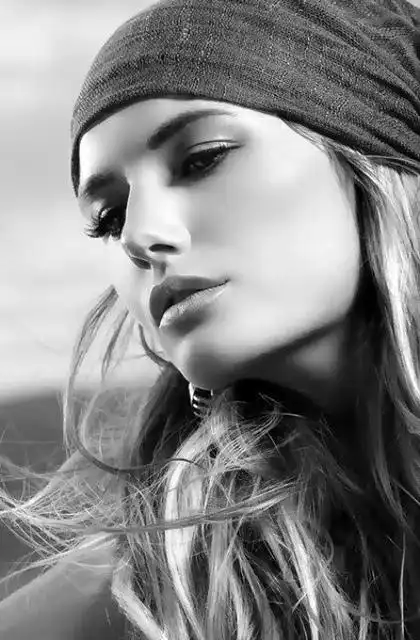 欧美女生黑白唯美(2)