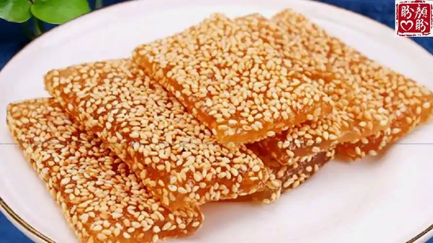 传统手工芝麻牛皮糖,做法非常简单,味香q弹,好吃不粘牙!