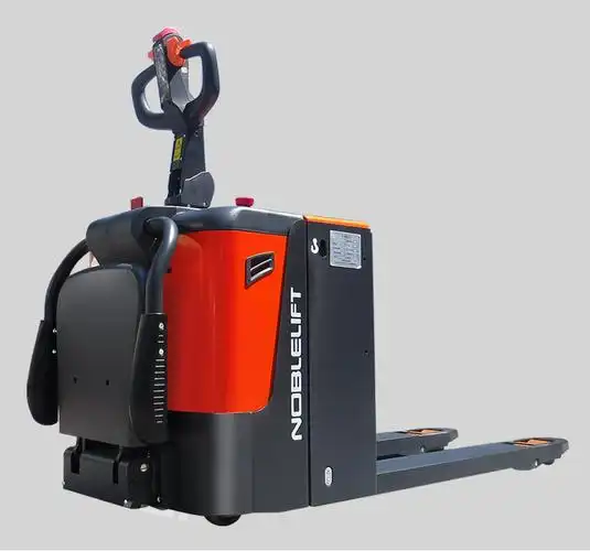 诺力新款全电动搬运车ptb20c电动叉车拖托盘车液压车升降铲车2吨堆高