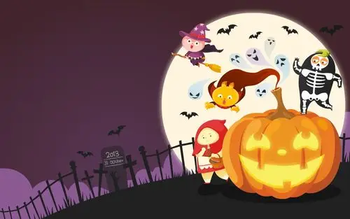2019年万圣节图片大全大图5张(2)