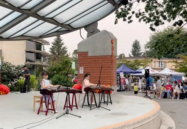 温哥华中秋节中国民乐海外舞台演出