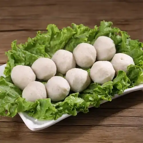 福建特产福州包心鱼丸特色小吃关东煮火锅冷冻食材灌汤猪肉馅丸子 -