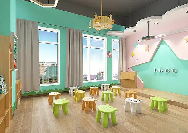 庆祥金话筒口才教育学校|银川培训班装修设计|镹臻装饰