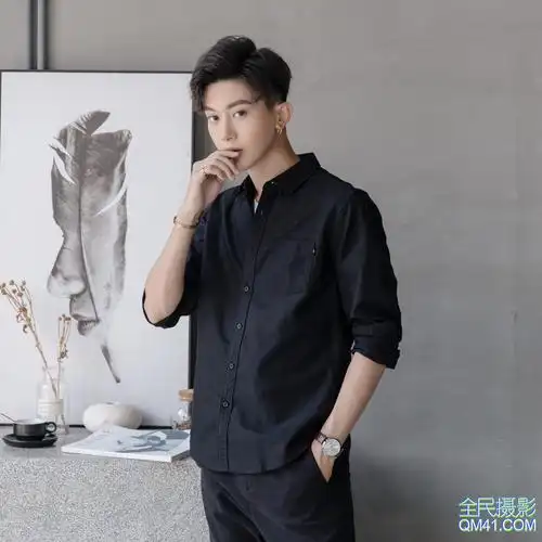 360摄影工作室,摄影师_男模cy衬衫拍摄,欢迎约拍