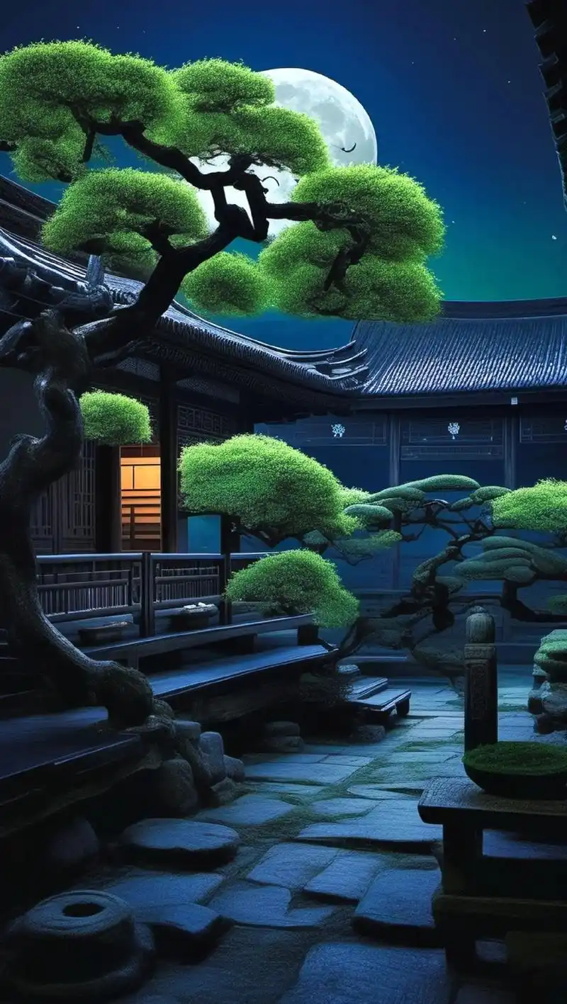 庭院深深深几许,杨柳堆烟,帘幕无重数.#唯美意境 #国风古韵 - 抖音