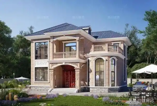 2022年农村自建房两层小别墅(16款二层自建别墅)(12)