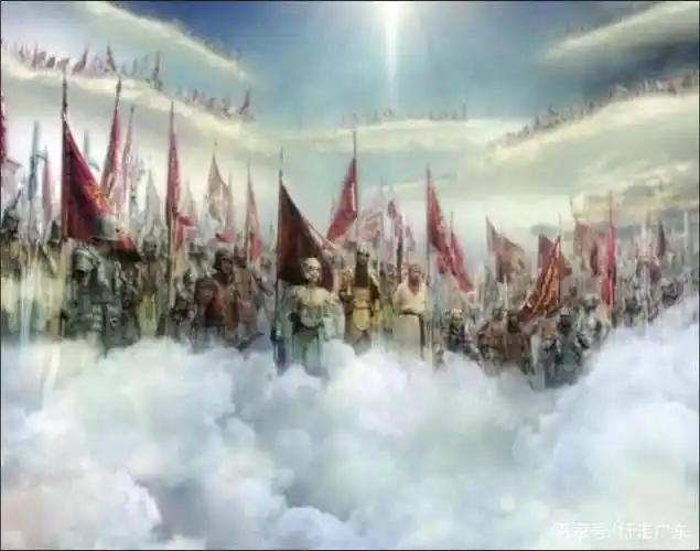 据闻河北省也曾有人拍到了"南天门",当时天空也是灰蒙蒙一片,一个