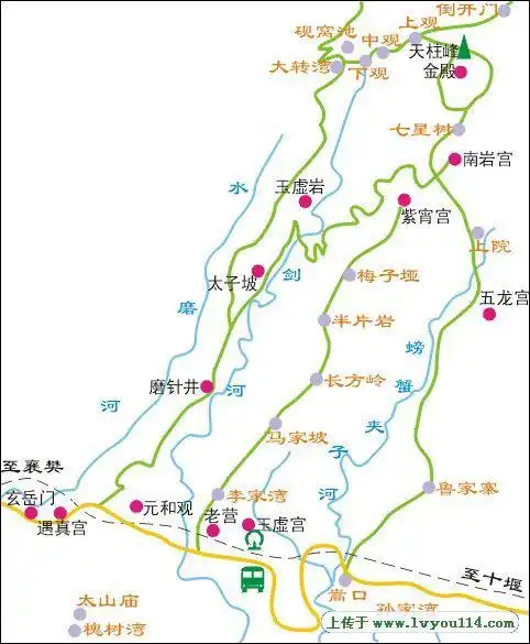 武当山旅游景点及路线介绍