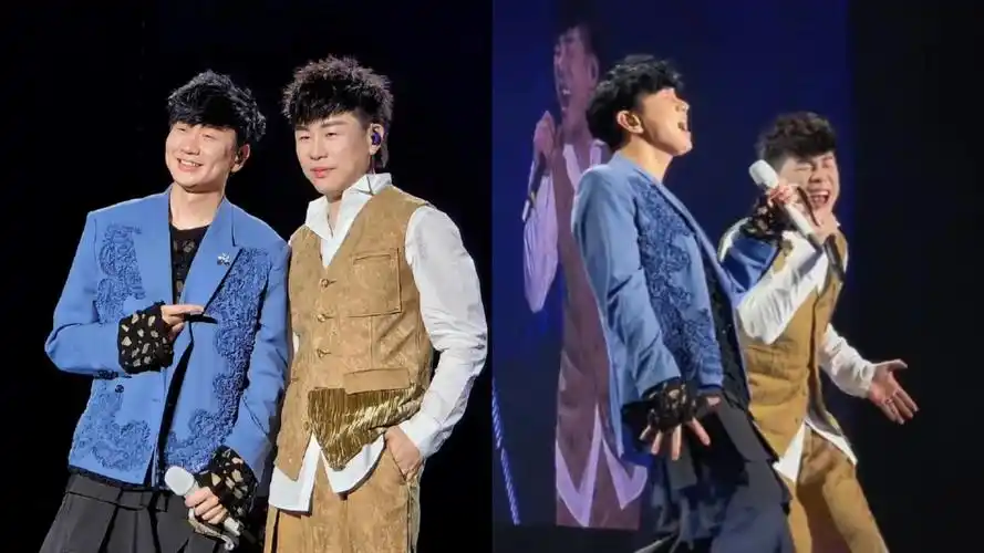 胡彦斌助阵林俊杰演唱会,飙高音表情被辣评:这辈子为他拼过命
