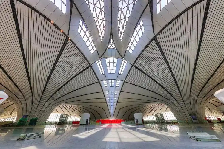 摄影师迟冠波带你去看建设中的北京大兴国际机场,摄影迟冠波,2019年