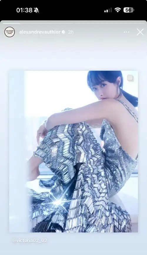 演绎者宋茜#@宋茜法国高级女装品牌alexandre vauthier 官方instagram