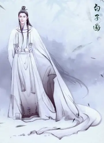 花千骨白子画铅笔画图片