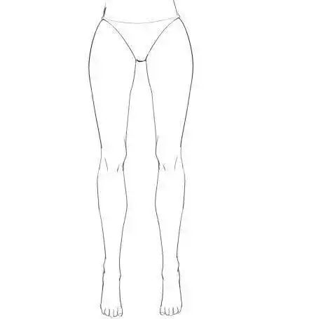 动漫人物的腿怎么画教你绅士腿的画法