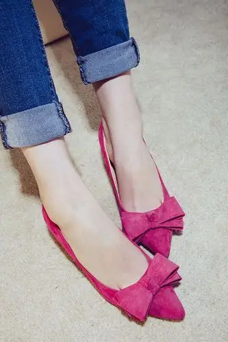 超嗲女人味气质绒面高跟鞋