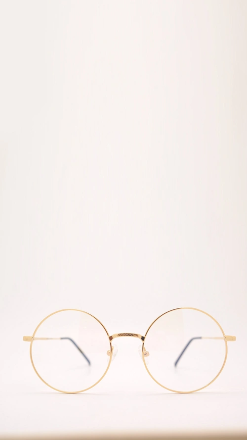 简约文艺近视眼镜h5背景素材