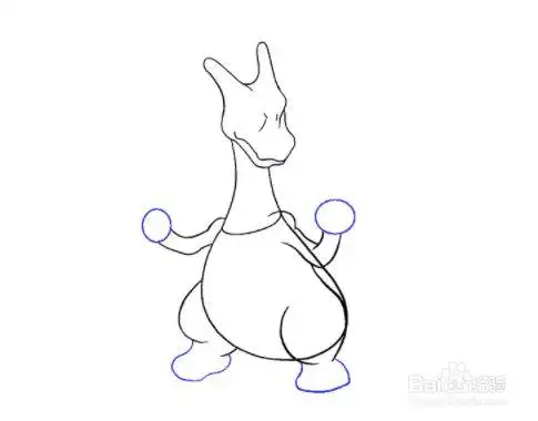 如何绘制神奇宝贝中的喷火龙