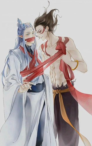 魔童降世超火藕饼高清cp图看到最后一张我变色了