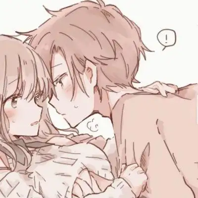 超甜的情侣头像动漫一对污污高清图片