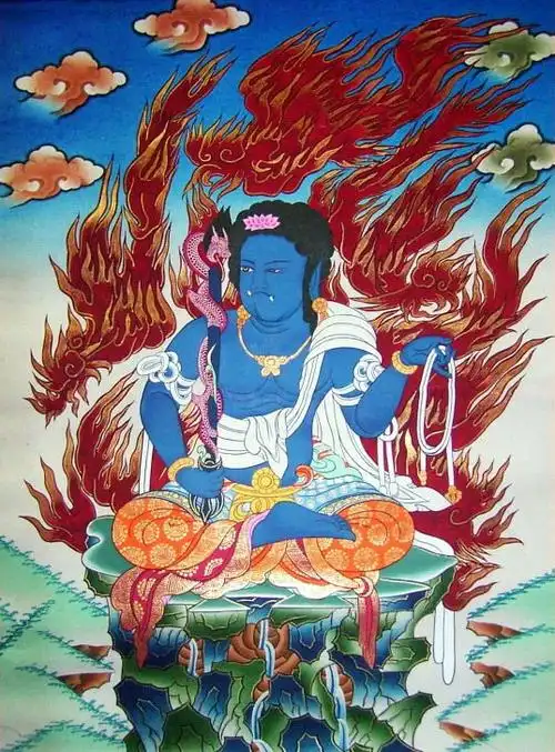 p>不动尊菩萨,其名号 a target="_blank" href="/item/梵音/6571086"