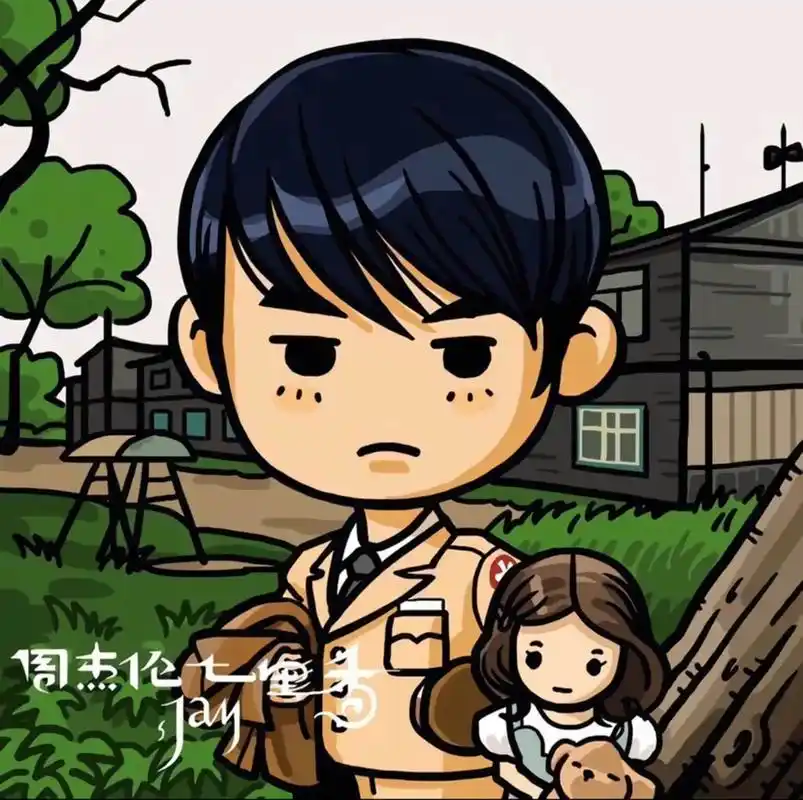 周杰伦 的音乐永远治愈我 #周杰伦生日 #卡通头像 - 抖音