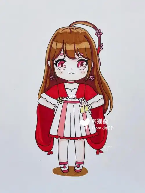 画柳仙儿迷你q版画画教程迷你世界简笔画迷你世界皮肤卡通画迷你世界