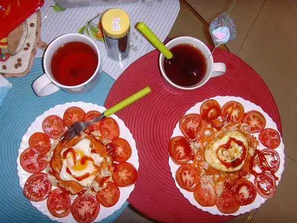 为妈妈准备的生日爱心晚餐