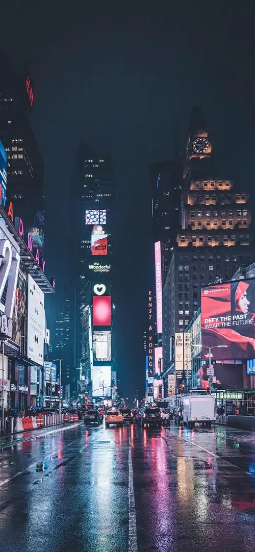 绚丽的城市夜景高清手机壁纸-风景-壁纸下载-美桌网