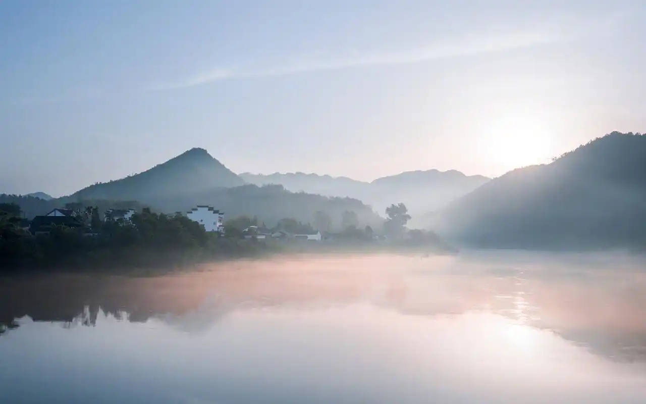 唯美仙境自然风光摄影图片高清壁纸