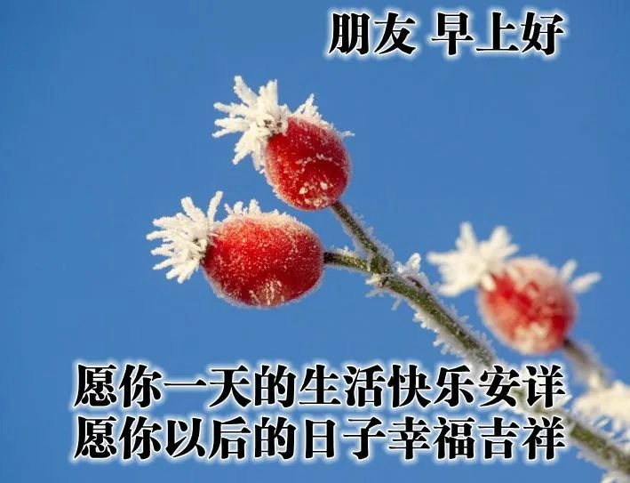 2021新年早上好祝福语图片大全牛年新年祝福问候句子