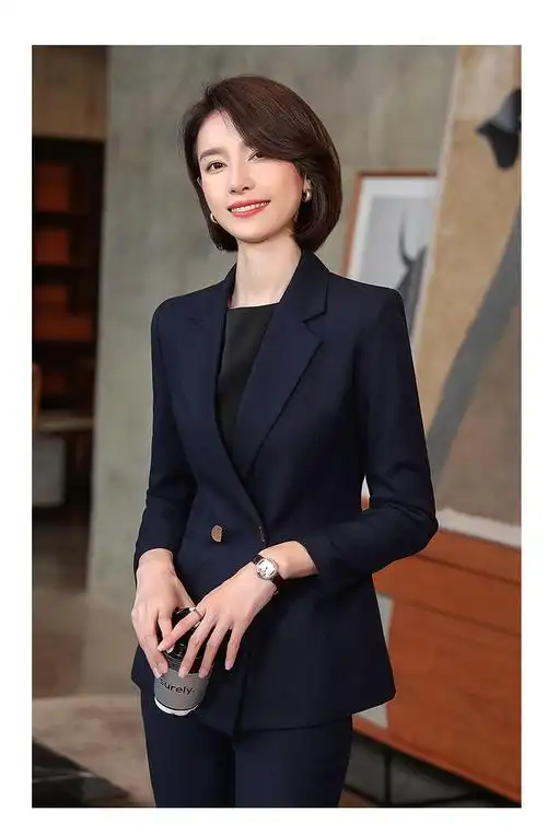 装气质女神范西服人正装定制款 绿色西装 9922短裙 1922西裤 8069白色