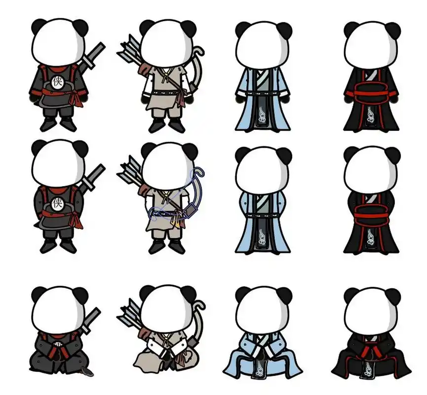 小龙分享一波修仙沙雕动画素材,免费无套路 有热爱动画制作的学员向