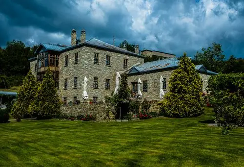 la moara traditional hotel, one of the best in the village.