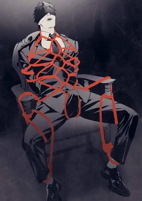 捆绑的诱惑,太赤基了!#二次元##漫画#twi:serauqs