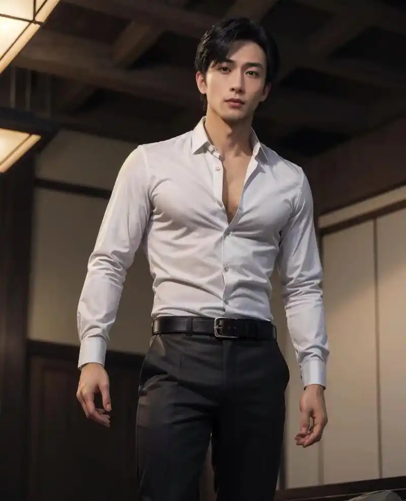 胸肌练到撑爆白衬衣,这样的性感型男来一打够不够?#肌肉型男