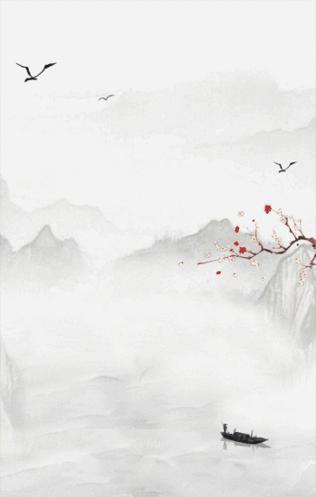 唯美古风背景图片