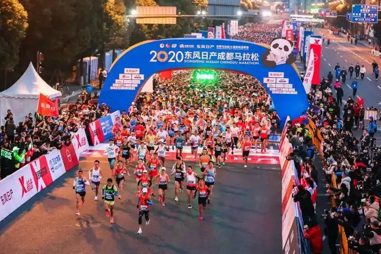 成都马拉松正式开启报名10月31日相约天府之国