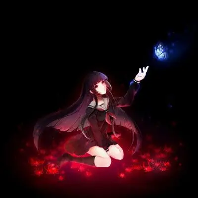 【来源p站,侵删】彼岸花画师:lancefate 阎魔爱,日本动漫《地狱少女》