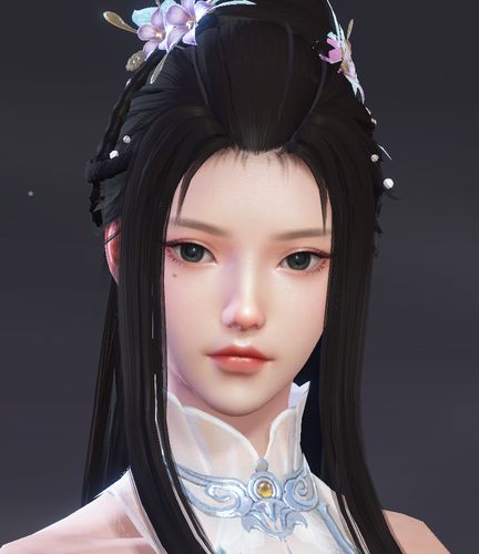 天龙八部2捏脸数据女仅武当可用清纯可爱美女可定制心意原创凌韵