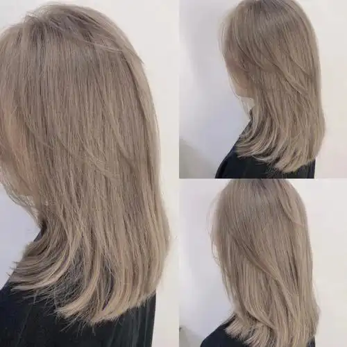 过时的发色就别再染了,今年流行的"奶茶冷棕色发色" 它的颜色犹如奶茶