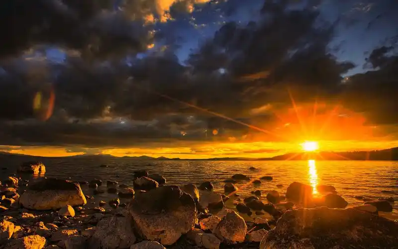 8k hdr 60fps 杜比视界演示 壮观景色