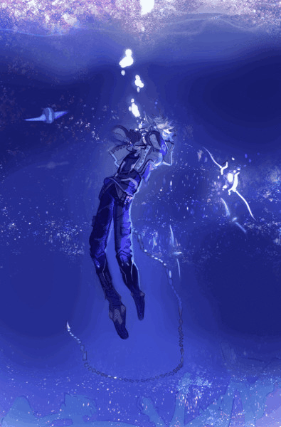 这种水波动态图是怎么做出来的啊!