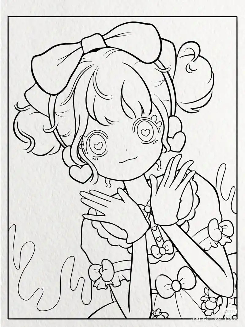 临摹 #动漫临摹 #动漫 #甜妹 #人物练习  - 抖音