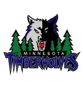 nba:明尼苏达森林狼队标志矢量图 - 设计之家