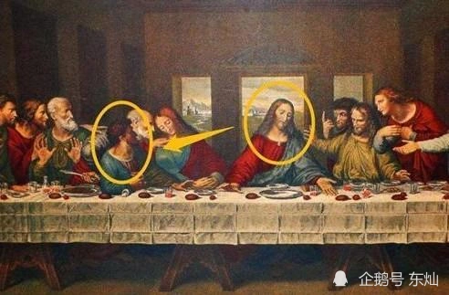 将《最后的晚餐》放大30倍,其中一个人的动作,揭开这幅画的秘密