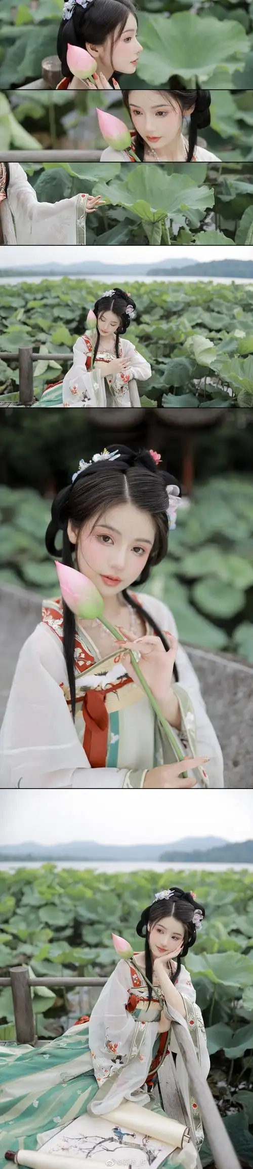 绿雨清风丨古风汉服写真