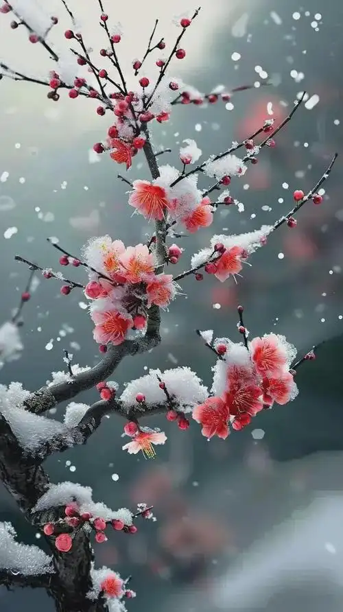 冰肌醉美风中雪,玉骨惊羞地上霜 / 曹建成|小寒|新韵|梅花|瑞雪_网易