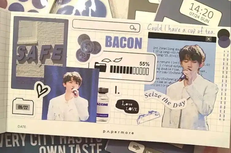 杂志风拼贴 | 马嘉祺