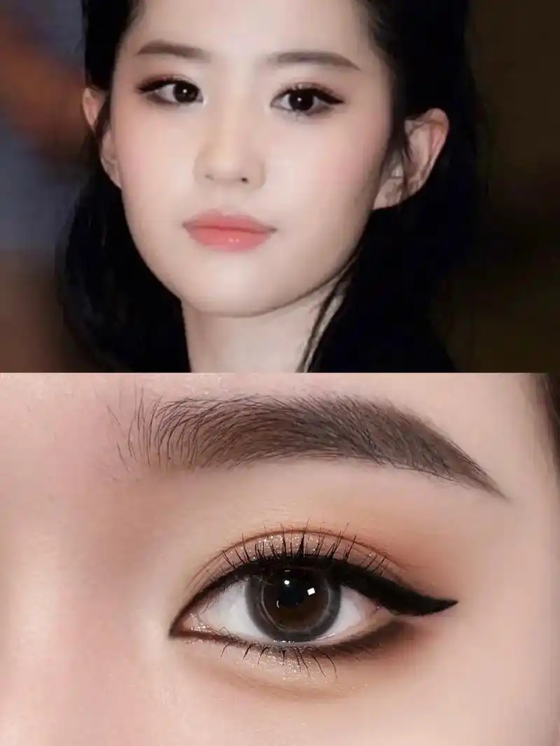 刘亦菲 #刘亦菲仿妆 #烟熏妆