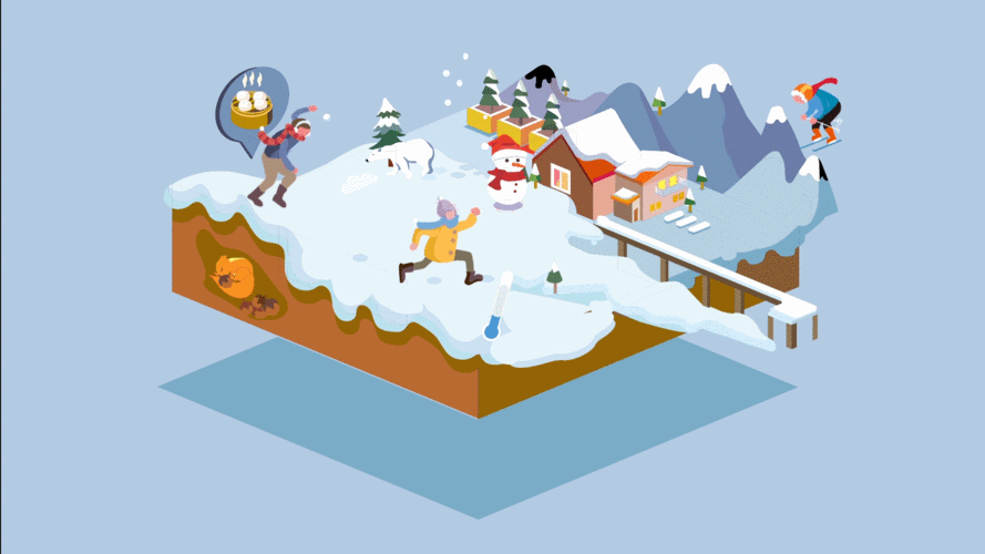 有关二十四节气的动图