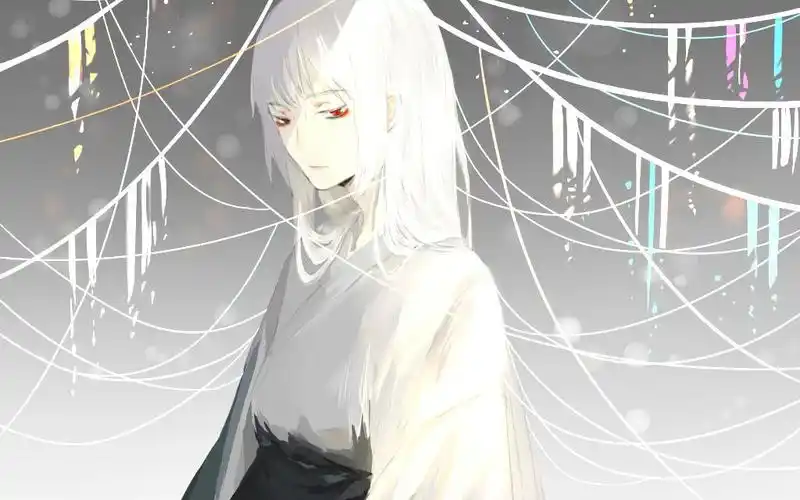 【sai板绘】画了一个白发少年~_哔哩哔哩_bilibili